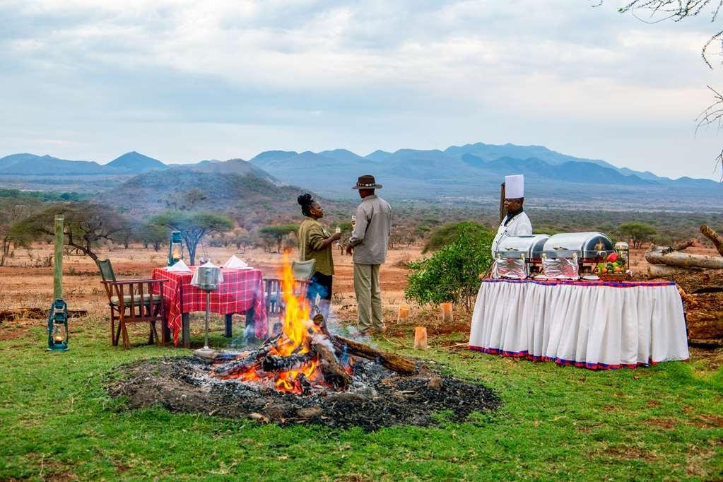 Kilaguni Serena Safari Lodge Tsavo Étterem fotó