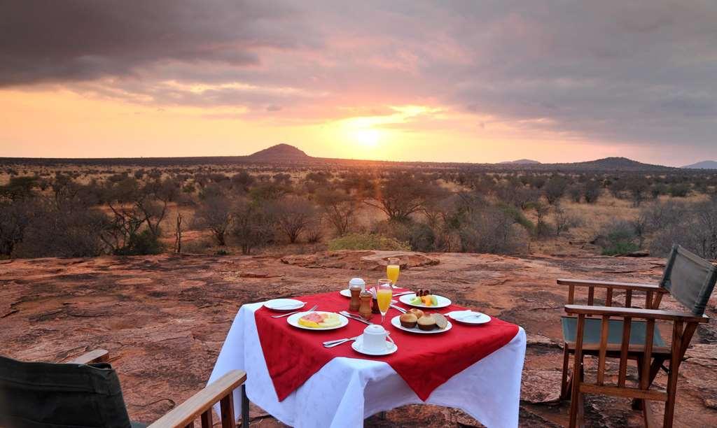 Kilaguni Serena Safari Lodge Tsavo Étterem fotó